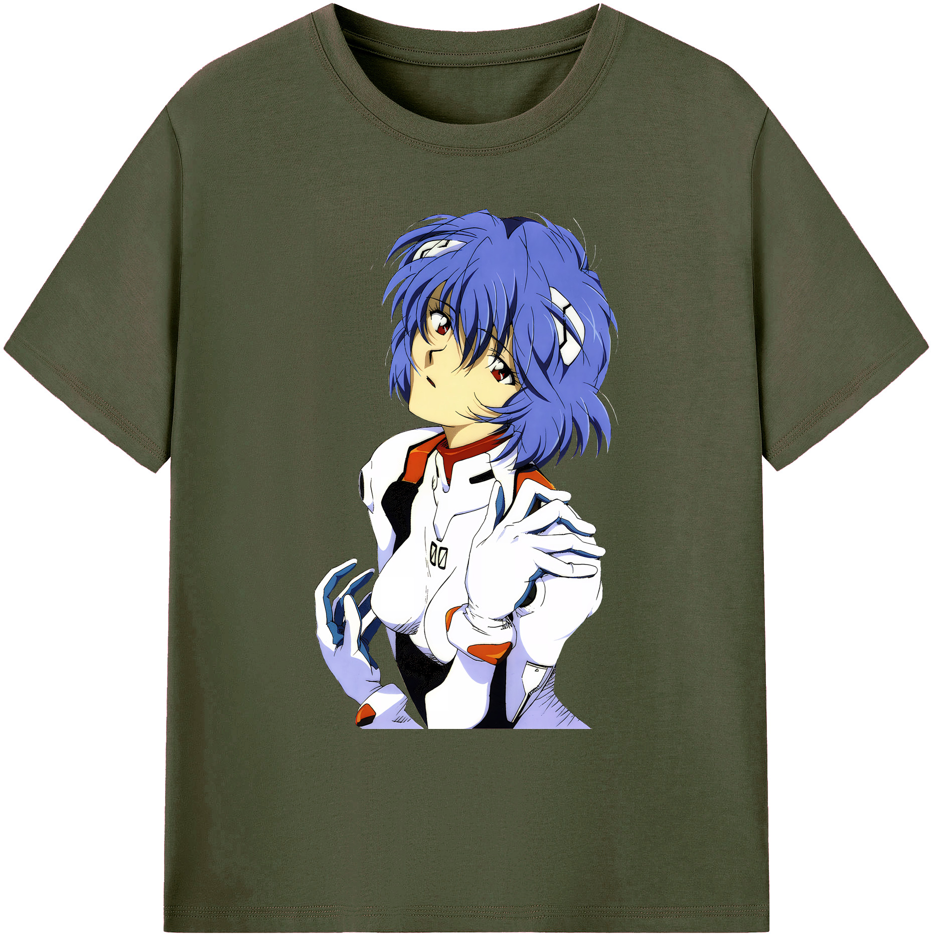 （画像用） EVA 新世紀エヴァンゲリオン 綿100％ メンズ半袖Tシャツ｜肌触りやわらか＆通気性